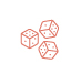 Three dice icon