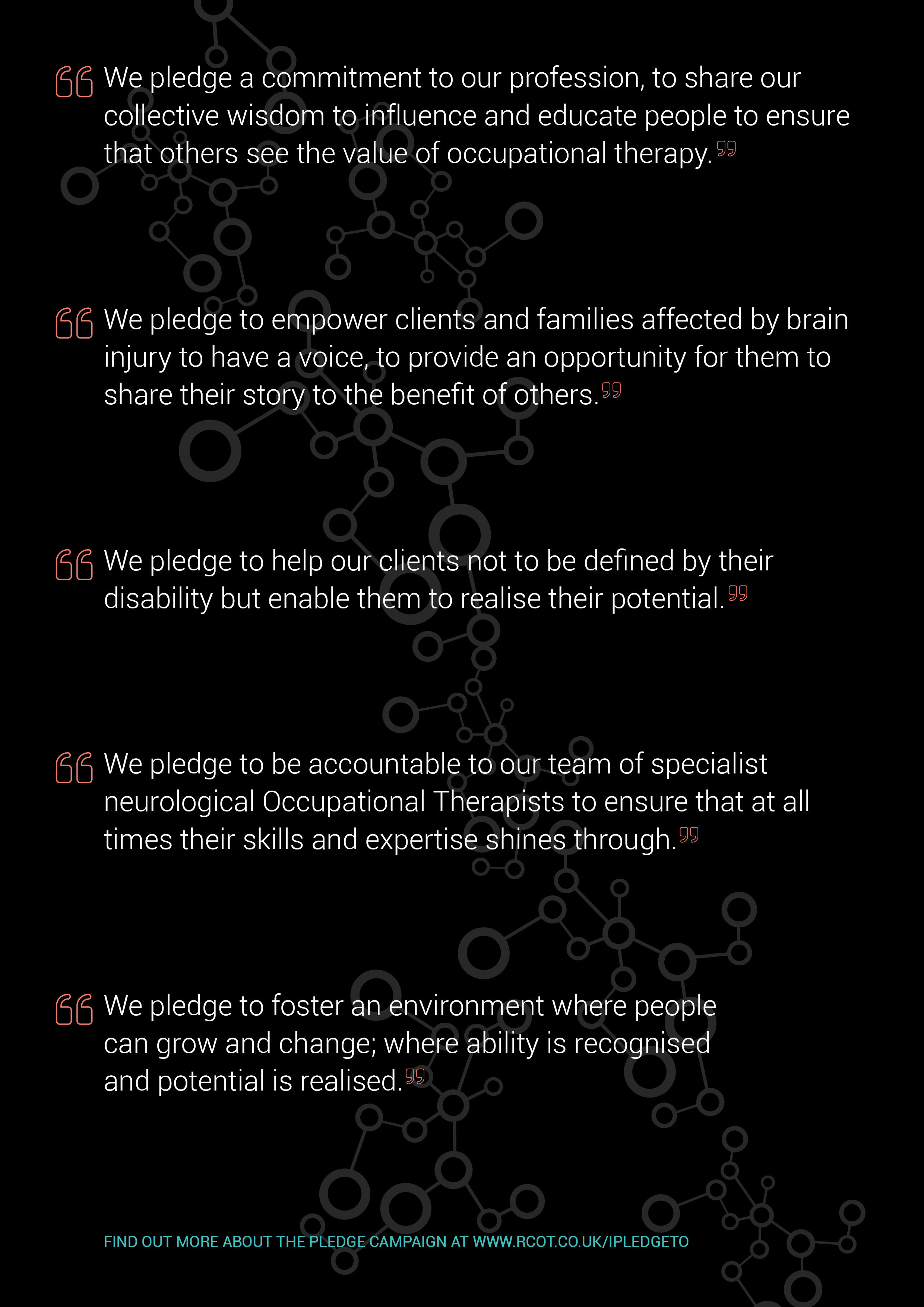 Krysalis Consultancy commitments for the Pledges for our Profession campaign