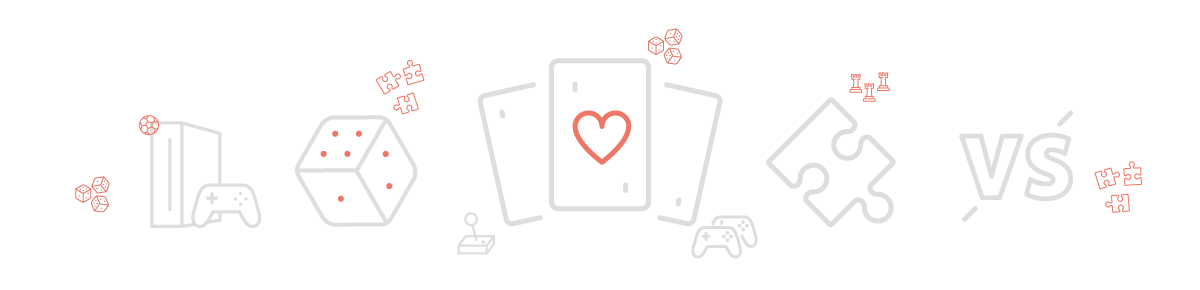 Banner of gaming illustrations