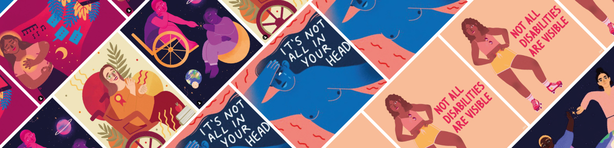 The lived experience of brain injury and chronic illness vividly depicted on Human Rights Day by celebrated UK artist, Ananya Rao Middleton